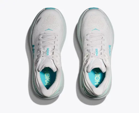 HOKA W BONDI 9 1162012 FROST/CIELO BLUE