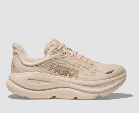 HOKA WOMENS BONDI 9 VANILLA/BIRCH