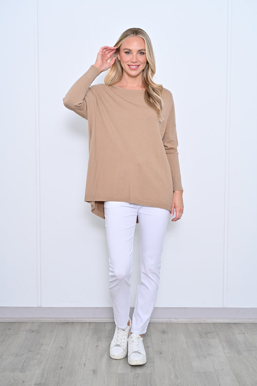CALI & CO JUMPER CA132 MOCHA