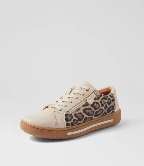 D/F SUPERSOFT EVONE ALMOND /TAN LEOPARD