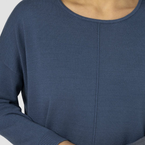 STELLA & GEMMA HALLE KNIT TOP PEACOCK