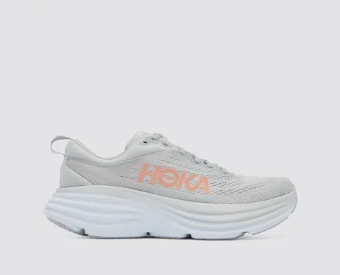 HOKA W BONDI 8 HARBOUR MIST LUNAR ROCK