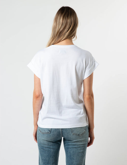 STELLA & GEMMA TSHIRT WHITE WITH GOLD