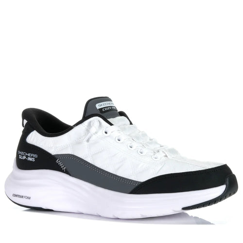 SKECHERS 150404 VAPOUR FOAM COZY FIT WHITE/BLACK