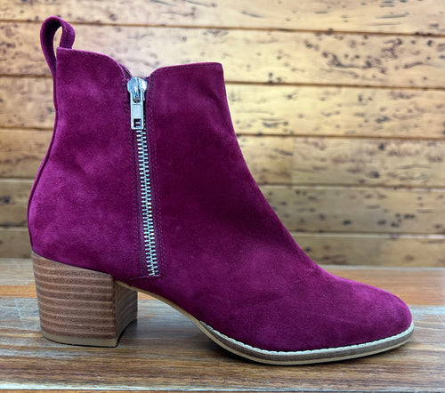 DJANGO & JULIETTE MONAH BURGUNDY SUEDE