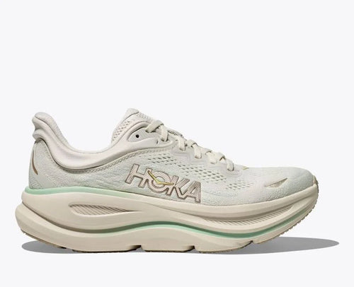 HOKA W BONDI 9 WIDE 1162014 TRUFFLE SALT/SEA GLASS