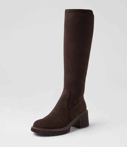 DJANGO & JULIETTE ZINA BOOT CHOCOLATE