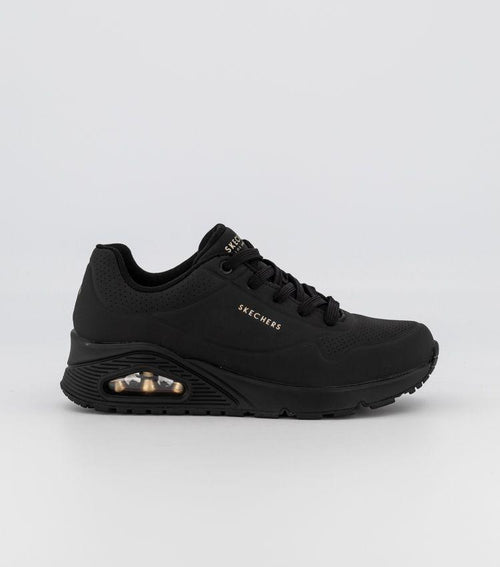 SKECHERS 73690 UNO STAND ON AIR BLACK/BLACK